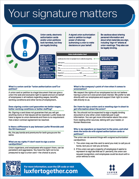 your signature matters